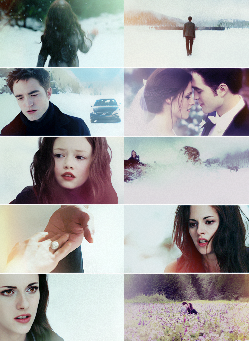 Renesmee,Bella a Edward